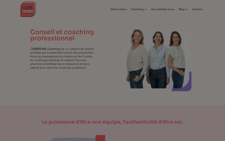 Screenshot του carrerond-coaching.fr