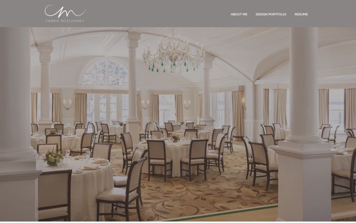 Screenshot of carriemcelhaney.com