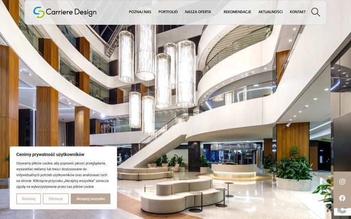 Screenshot of carrieredesign.pl
