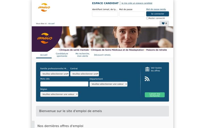 Screenshot of carrieres-emeis.fr