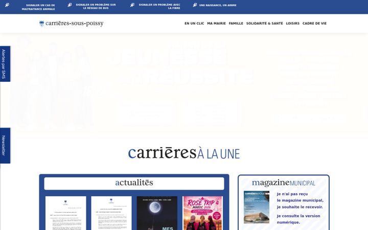Screenshot of carrieres-sous-poissy.fr