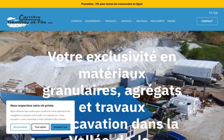 Screenshot of carrieretremblay.com