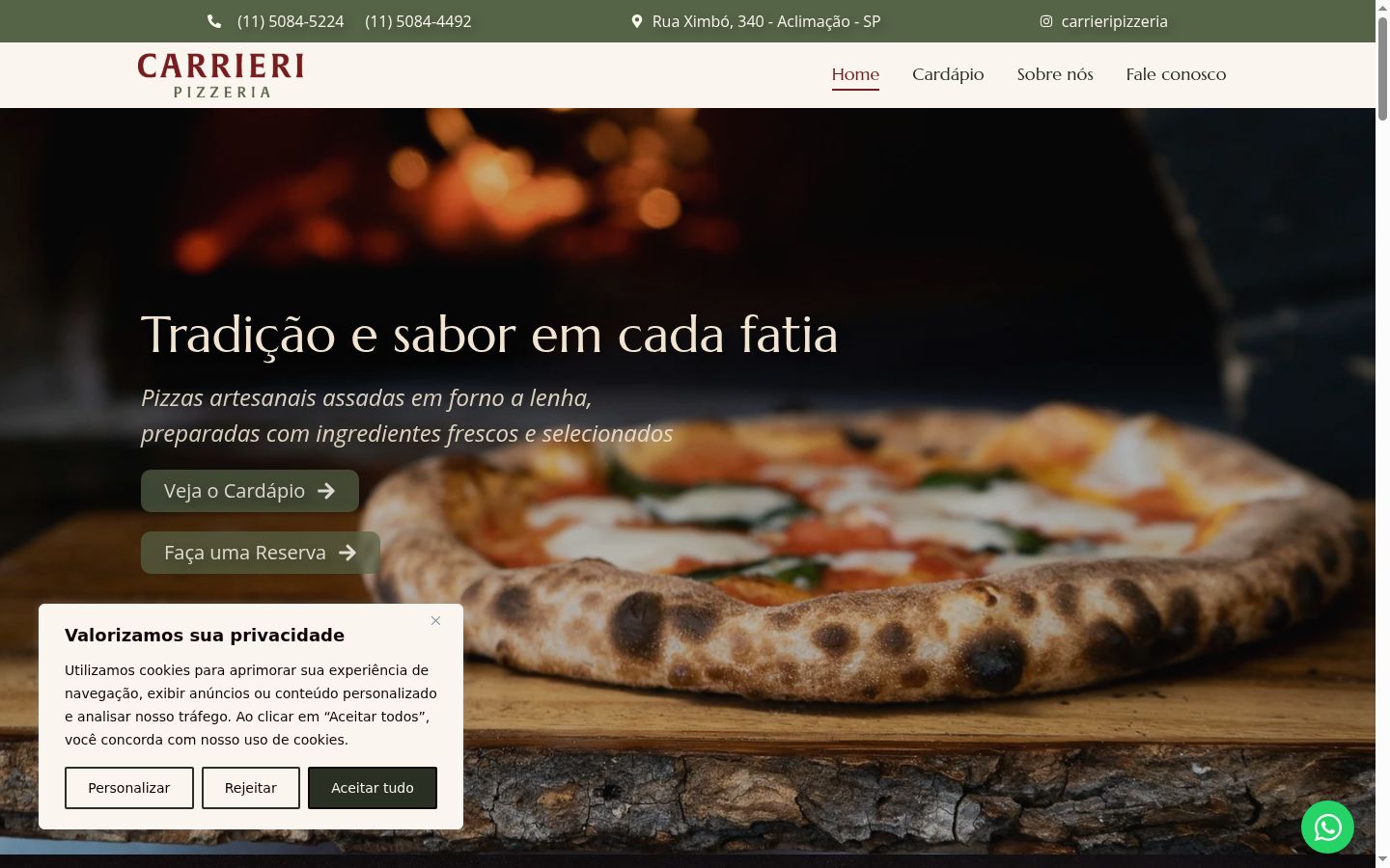 Screenshot tal-banner tal-kunsens muri qabel kwalunkwe interazzjoni