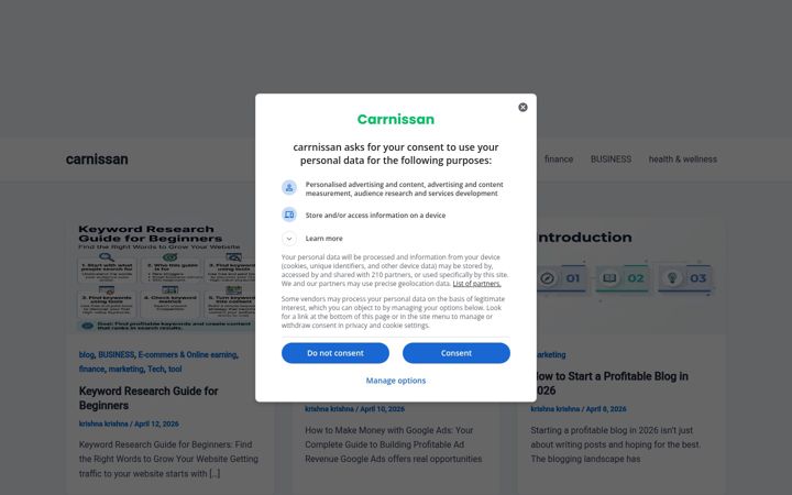 Screenshot of carrnissan.com
