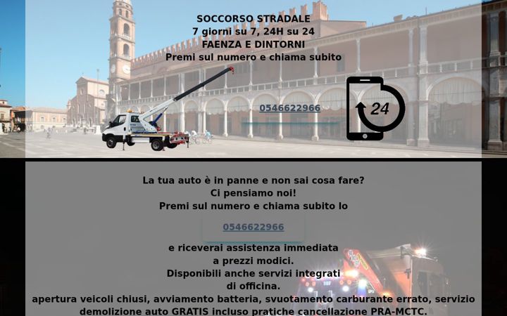 Screenshot of carroattrezzi-faenza.it