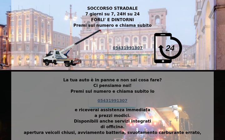 Screenshot of carroattrezzi-forli.it