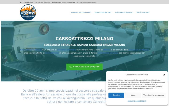 Screenshot von carroattrezzi-milano.it