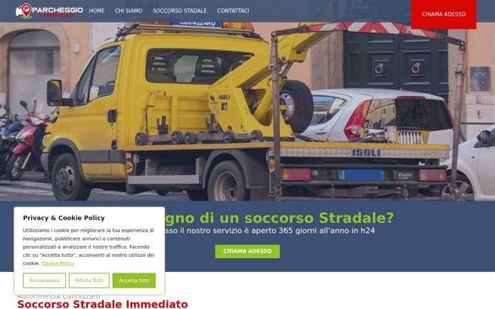 Screenshot of carroattrezzipalermo.it