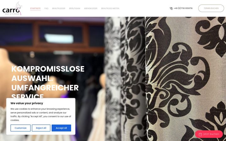 Screenshot of carrobrautmoden.de