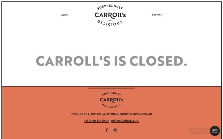 Screenshot of carrolls.nl