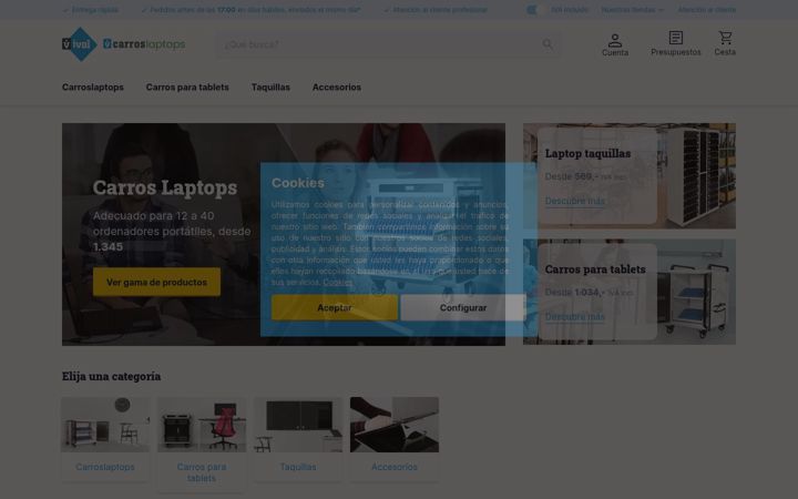 Screenshot of carroslaptops.es