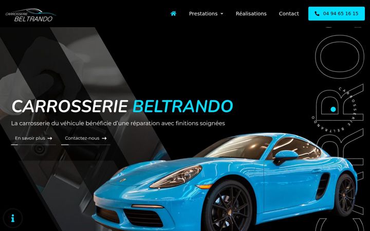 Screenshot του carrosserie-beltrando.fr