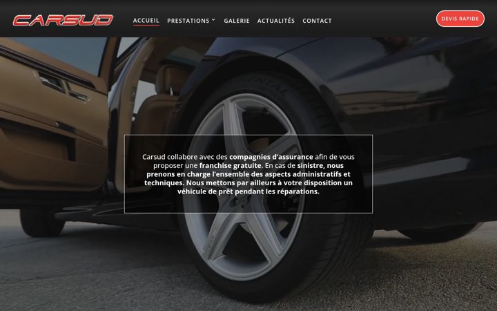 Screenshot του carrosserie-carsud83.fr