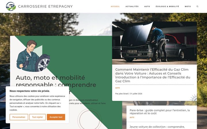 Zrzut ekranu carrosserie-etrepagny.fr