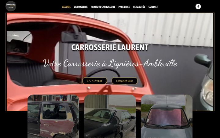 Screenshot von carrosserie-laurent-16.fr