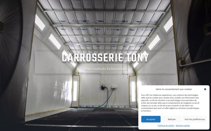 Zrzut ekranu carrosserie-tony.fr