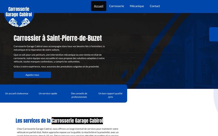 Zrzut ekranu carrosserie-yon.fr
