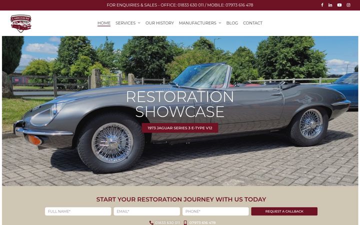 Screenshot of carrosserie.co.uk