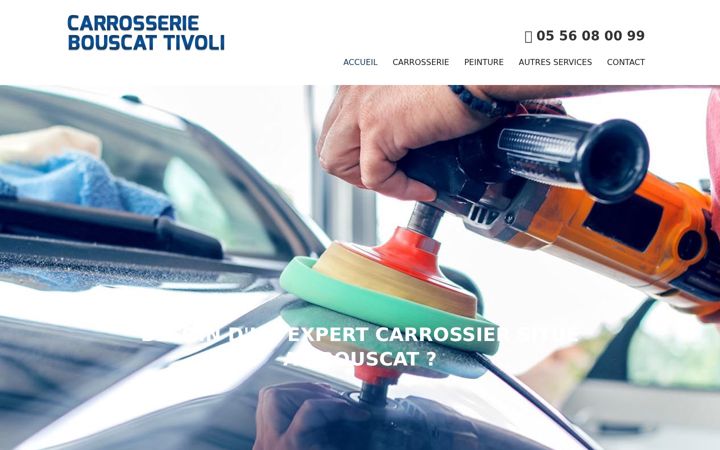 Екранна снимка на carrosseriebouscattivoli.fr