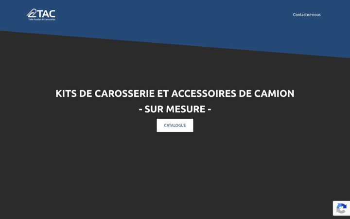 Zrzut ekranu carrosseriecamion.fr