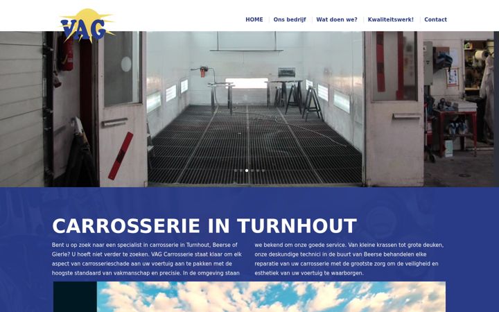 Screenshot of carrosserievag.be
