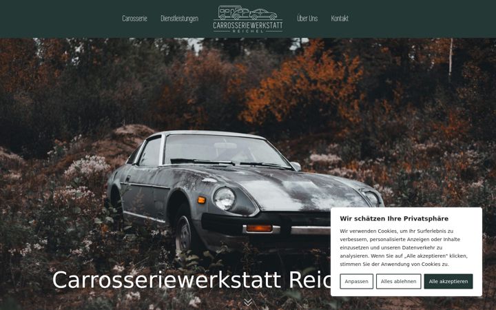 Screenshot of carrosseriewerkstatt-reichel.ch