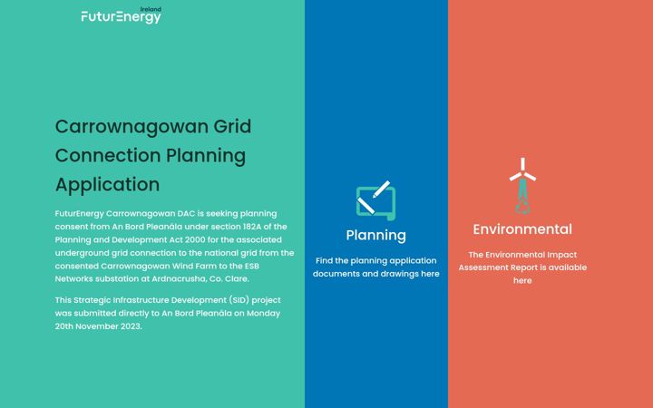 Screenshot of carrownagowangridplanning.ie