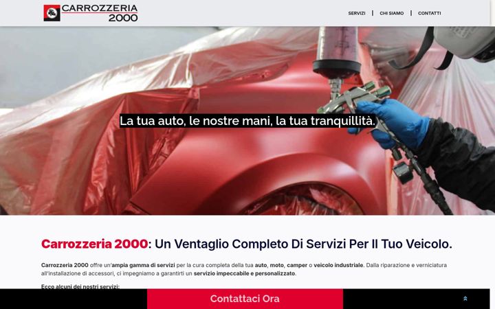 Screenshot ta' carrozzeria2000.it
