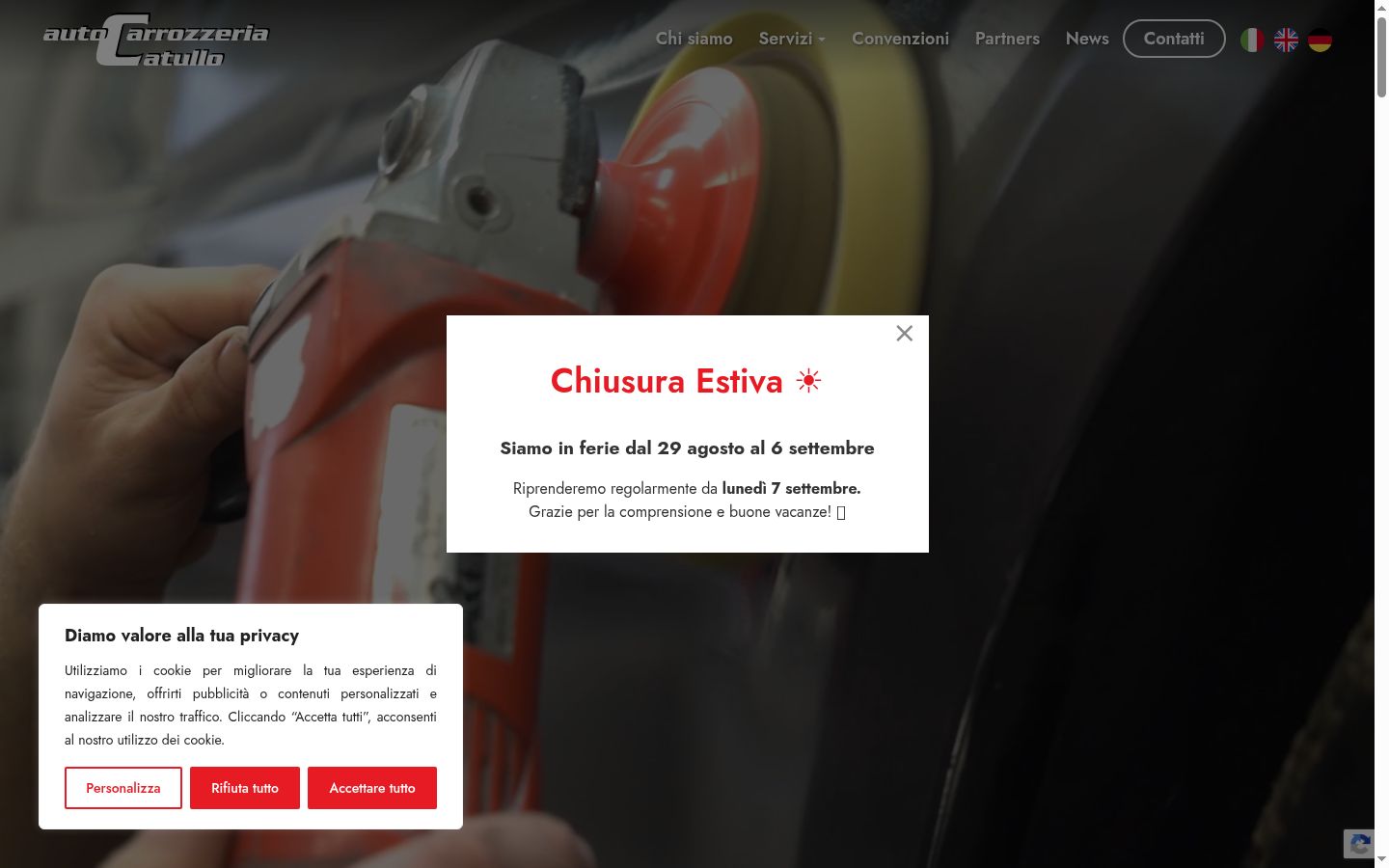 Sutikimo reklamjuostės, rodytos prieš bet kokią sąveiką, ekrano kopija