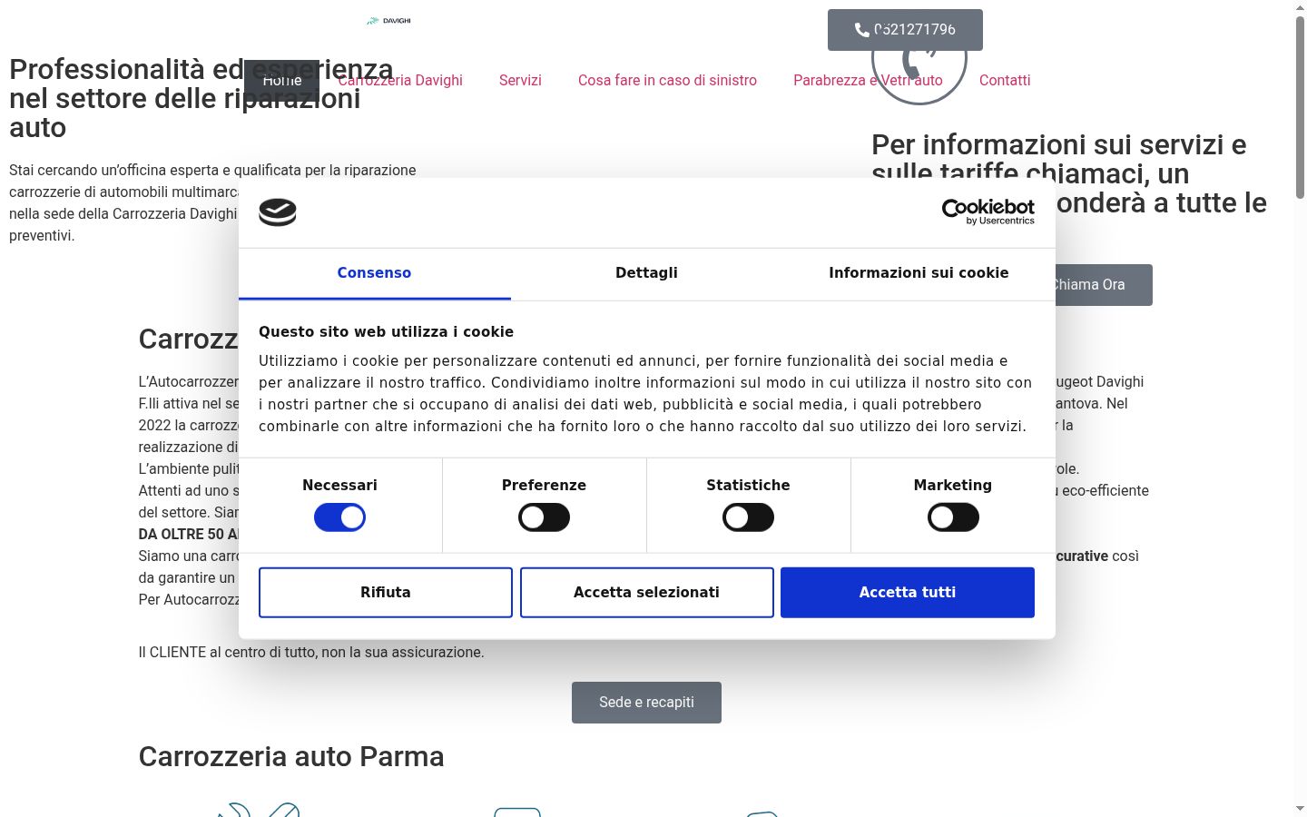 Snímek obrazovky baneru souhlasu zobrazeného před jakoukoli interakcí