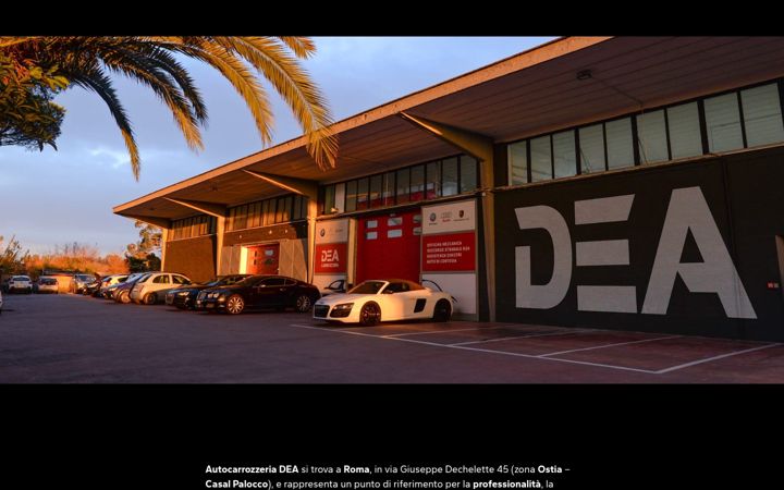 Screenshot di carrozzeriadea.it