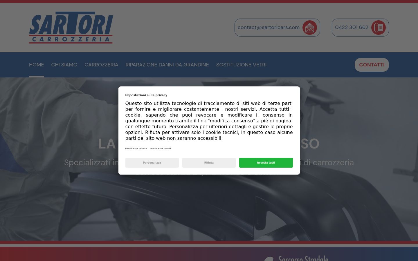 Screenshot tal-banner tal-kunsens muri qabel kwalunkwe interazzjoni
