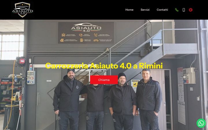 Ekrano kopija carrozzeriasiauto.it