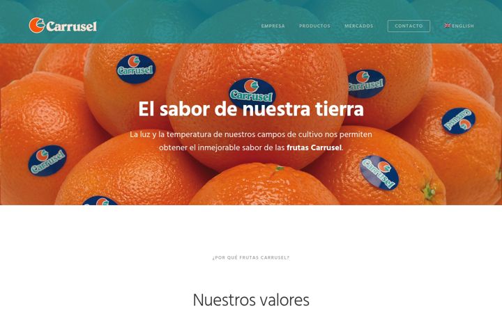 Screenshot of carrusel.es