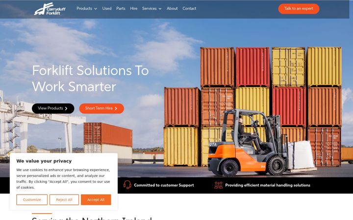 Screenshot of carryduff.co.uk