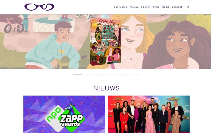 Screenshot of carryslee.nl