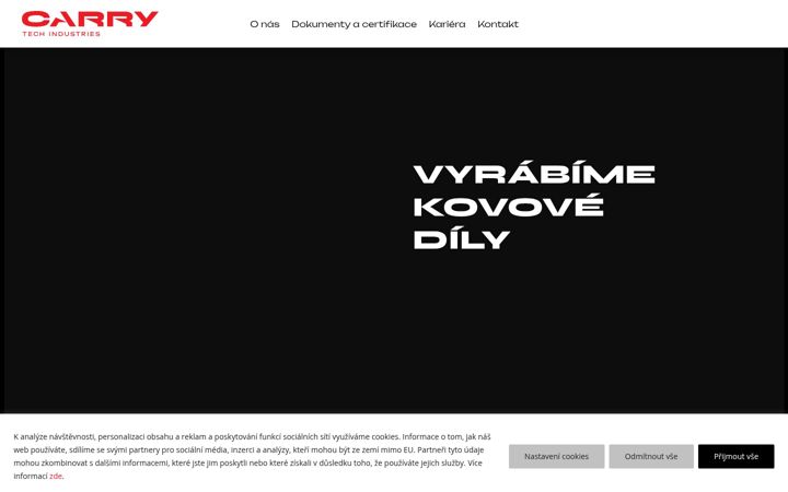 Screenshot of carrytech.cz