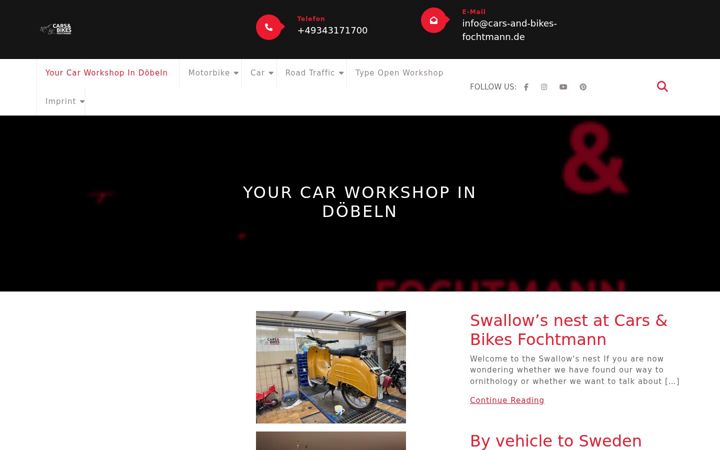 Screenshot of cars-and-bikes-fochtmann.de