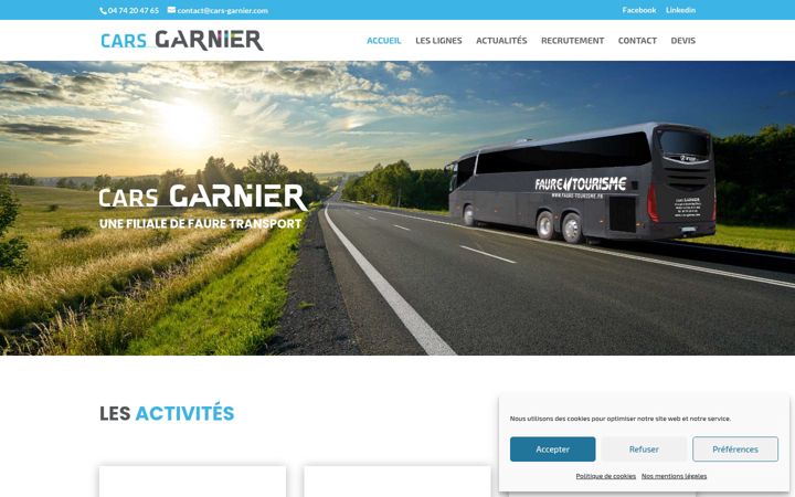 Screenshot of cars-garnier.com