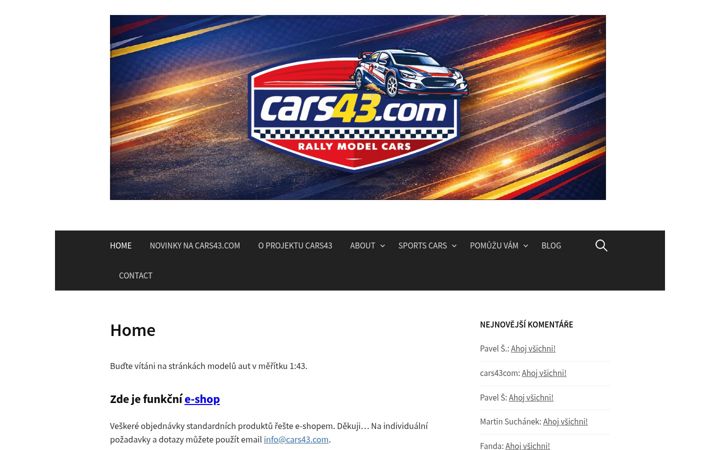 Screenshot of cars43.com