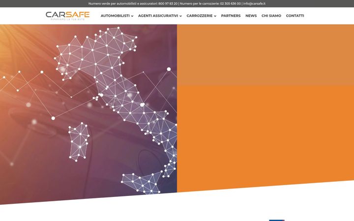 Skærmbillede af carsafe.it