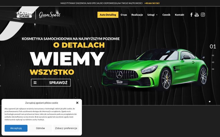 Screenshot of carscare.pl