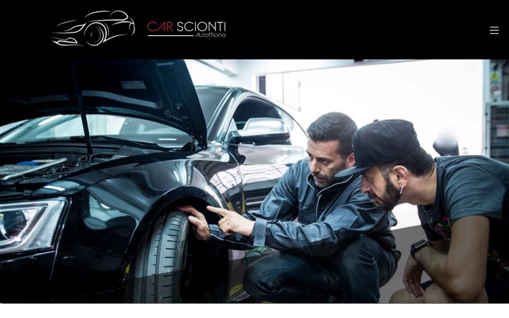 Screenshot of carsciontiautofficina.it