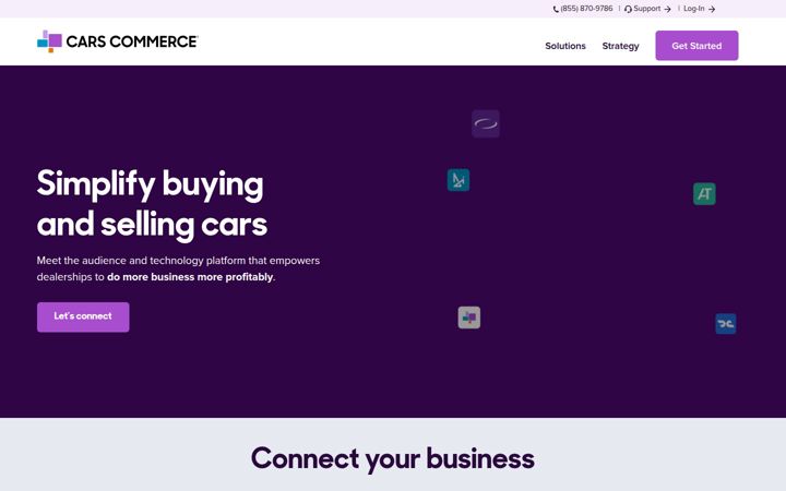 Screenshot of carscommerce.inc