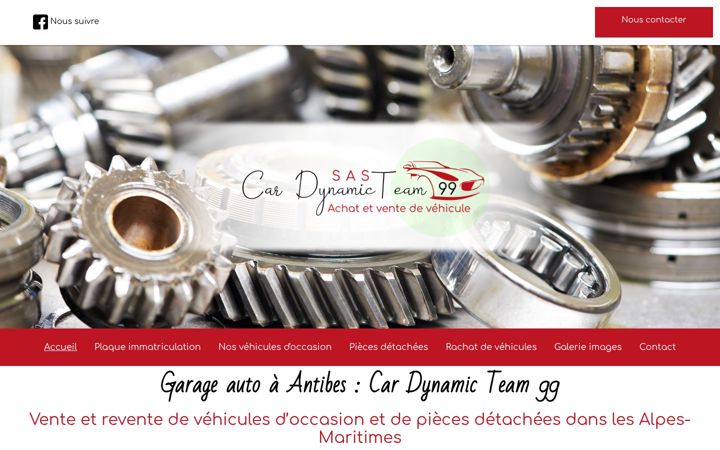 Screenshot of carsdynamic.fr