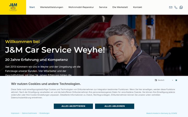 Screenshot von carservice-weyhe.de