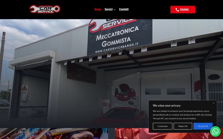 Screenshot of carservicebarge.it