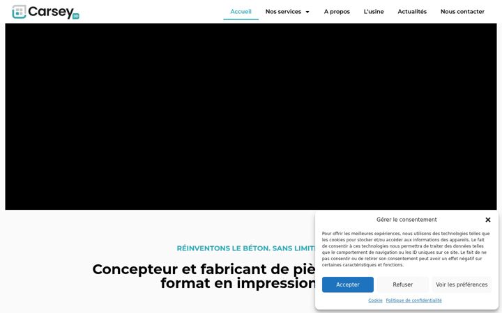 Screenshot of carsey3d.com