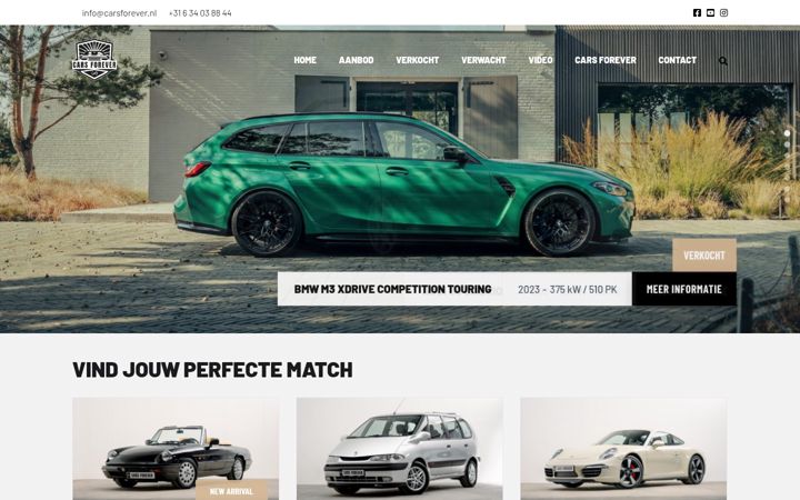 Zrzut ekranu carsforever.nl