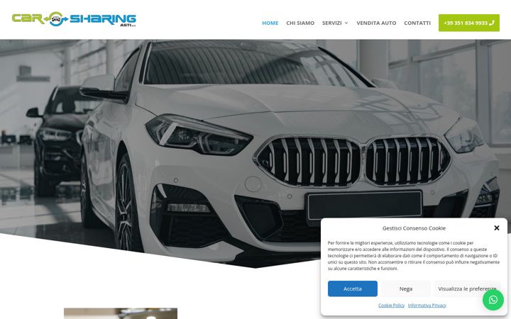 Screenshot of carsharingasti.com
